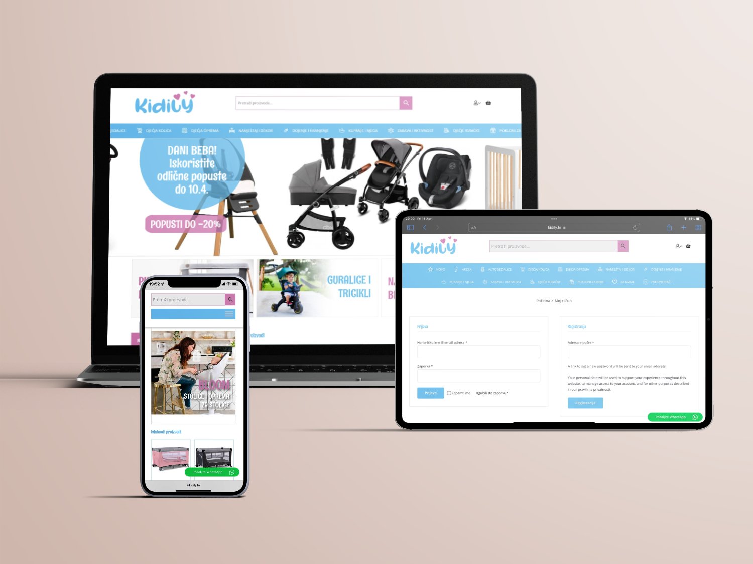 Kidily web trgovina